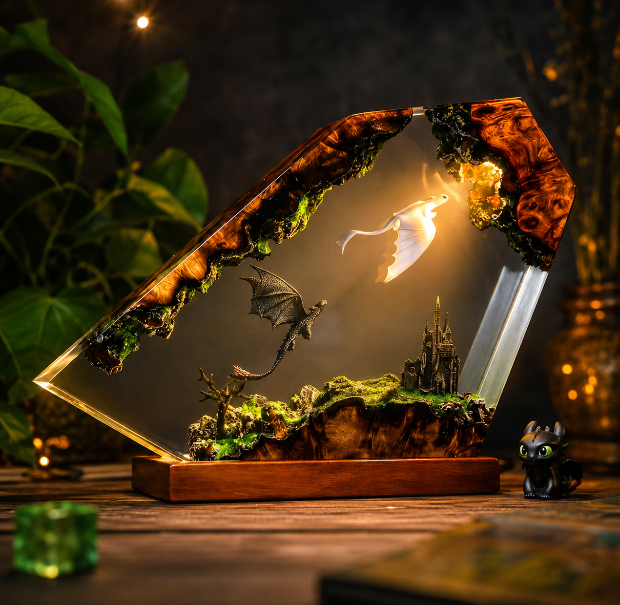 Kaelen’s Art™- Handmade Resin Lamp