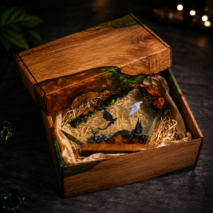 Kaelen’s Art™- Handmade Resin Lamp