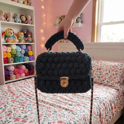 SoftPetal Crochet Bag