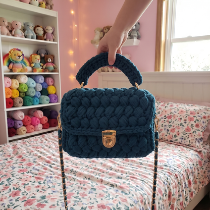 SoftPetal Crochet Bag