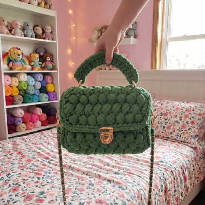 SoftPetal Crochet Bag